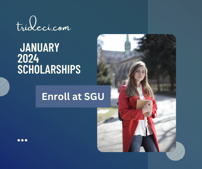 January 2024 Scholarships – Enroll at SGU